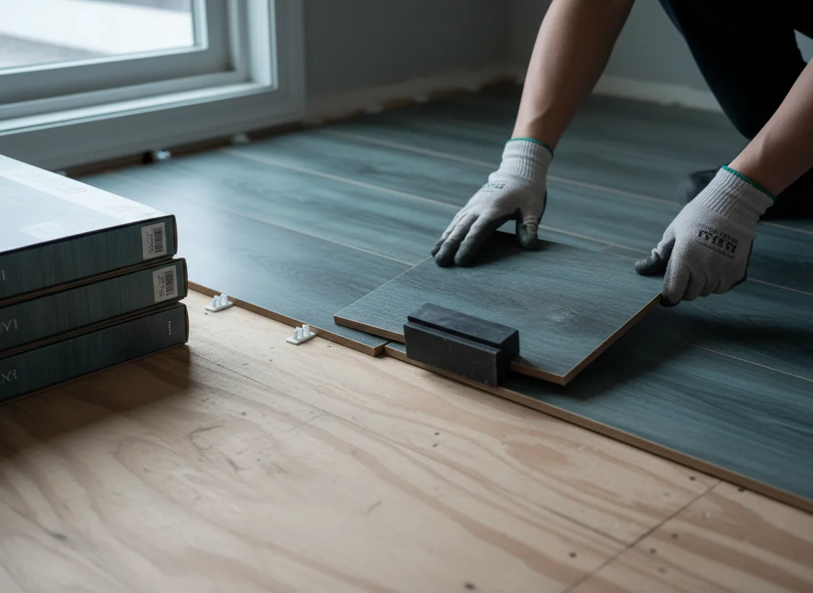 Luxury Vinyl Plank Installation company in Albany, VT